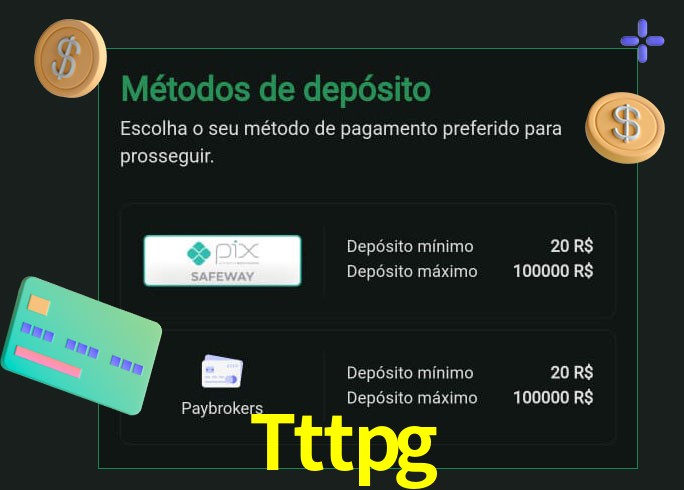 O cassino Tttpg oferece uma grande variedade de métodos de pagamento